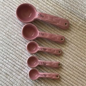 Longaberger Ceramic Measuring Spoons